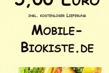Mobile Biokiste – immer frisches Obst und Gemüse *5 Euro Gutschein*