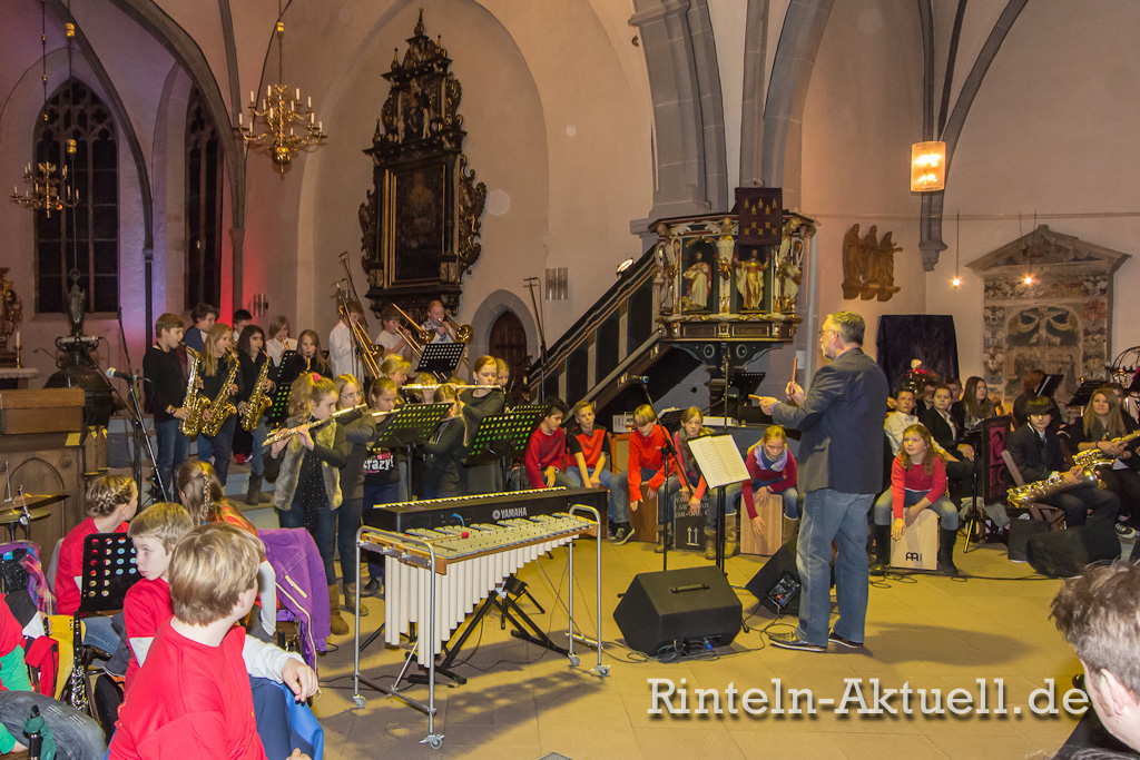 Das Gymnasium Ernestinum begeisterte das Publikum beim diesjährigen Weihnachtskonzert.