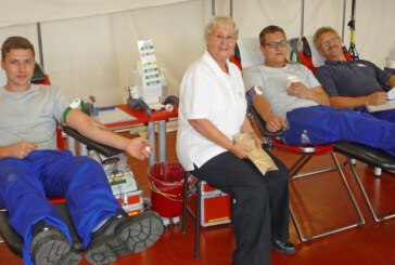 Stüken spendet Blut: 31 Erstspender für den guten Zweck