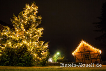 Weihnachtsvorbereitungen in Steinbergen: Baumschmücken und Stiefelausgabe