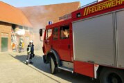 Feuerwehren Steinbergen, Engern, Kohlenstädt und Ahe bei "SEKA"-Übung im Einsatz