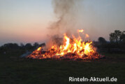 Wann brennt es wo? Liste der Osterfeuer in Rinteln 2016