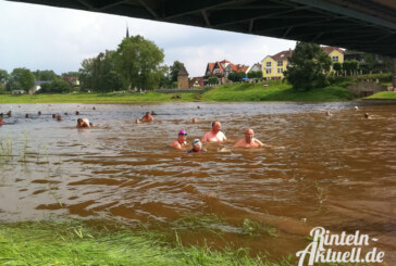 Mit Pro Rinteln ins Wasser: Beim Weserschwimmen den heimischen Fluss erkunden