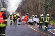 Porta: Vier Verletzte bei Autounfall in Barkhausen