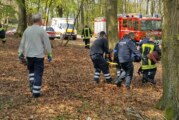 Beim Klippenturm: Feuerwehr Rinteln rettet verletzte Frau von Wanderweg