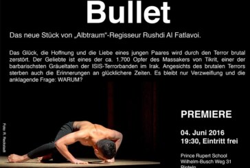 „Bullet“: Neues Theaterstück von Al Fatlavoi feiert am 4. Juni Premiere