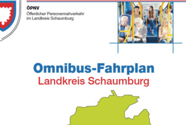 Fahrplanbuch für den Landkreis Schaumburg ab sofort erhältlich