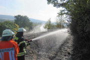 2000 Quadratmeter Wiese in Schaumburg verbrannt