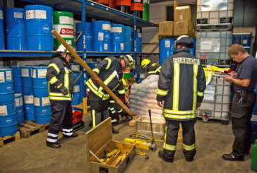 Feuerwehren Bückeburg und Porta üben Kommunikation und Zusammenarbeit