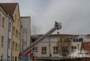 Feuer in Senioren-Wohnanlage „Alte Feuerwehr“ Rinteln: 43 Menschen evakuiert