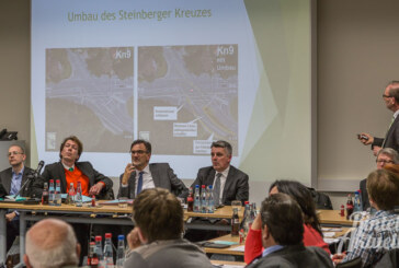 9 Monate Bauzeit, Vertragsstrafen, 2 Millionen Euro: Umbau der Steinberger Kreuzung