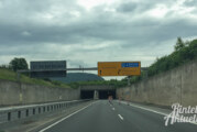 Autofahrer mit Tunnelangst steckt vor Weserauentunnel in Minden fest