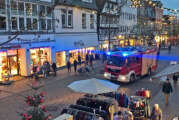 Feuerwehreinsatz in Rintelner Innenstadt