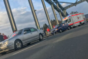 Rinteln: Auffahrunfall auf der Weserbrücke