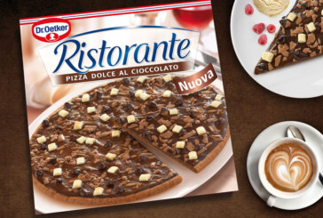 Dr. Oetker bringt Schoko-Tiefkühlpizza „Ristorante Pizza Dolce al Cioccolato“ auf den Markt