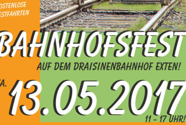 Bahnhofsfest am Draisinenbahnhof Rinteln-Süd