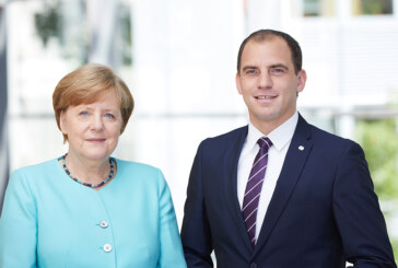 Bundeskanzlerin Angela Merkel besucht die Region