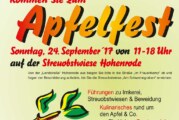 Lions Club und NABU Rinteln laden ein zum Apfelfest in Hohenrode