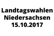 Sonderseite: Landtagswahlen Niedersachsen 15.10.2017