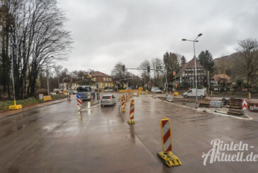 Steinbergen: Letzte Bauphase gestartet / Geänderte Verkehrsführung