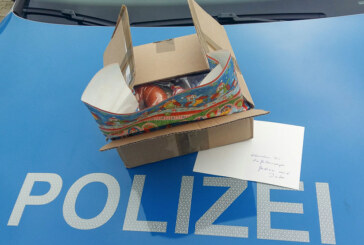 Wurst und Süßigkeiten in DHL-Paket lösen Polizeieinsatz aus