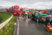 Porta: Unfall in der Kurve in Richtung Stadthagen