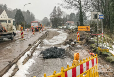 Baustelle Steinbergen: „Maroder Kanal“ oder undichte Muffen?