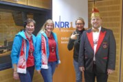 Rintelner Carnevalsverein mit närrischer NDR-Radiosendung an Rosenmontag