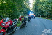 Zwei Motorrad-Unfälle zwischen Goldbeck und Friedrichswald: Rettungshubschrauber im Einsatz