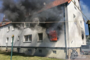 Fünf Verletzte bei Wohnungsbrand in Saarweg