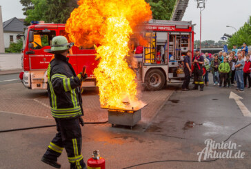 Ortsfeuerwehr Rinteln feiert Jubiläum: Tag der Feuerwehr auf dem Weseranger