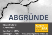 „Abgründe“: Kunstgruppe „Sichtbar“ eröffnet neue Ausstellung