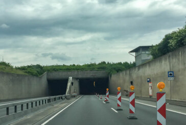 Weserauentunnel in Richtung Porta gesperrt