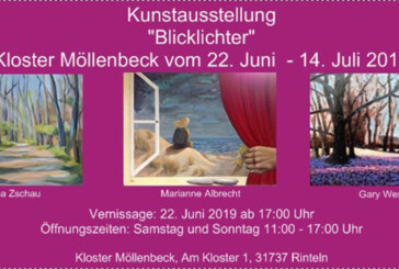 „Blicklichter“: Neue Kunstausstellung im Kloster Möllenbeck