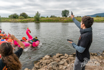 (Video + Bildergalerie) Bodega Badeinsel Regatta 2019: Die Schwimmis werden „Helden der Stadt“