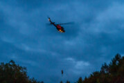 Segelflieger-Insassen konnten mit Hubschrauber gerettet werden