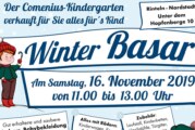 Comenius-Winterbasar für Schnäppchenjäger und Verkäufer