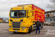 Gas statt Diesel: CNG-betriebener LKW bei Rintelner Spedition in Betrieb genommen