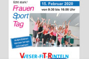 Ausprobieren und mitmachen beim 1. Frauensporttag im Weser-Fit-Rinteln
