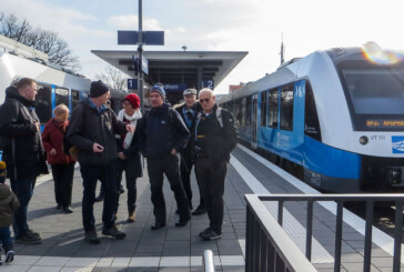 Förderverein Eisenbahn Rinteln-Stadthagen besucht reaktivierte Strecke Bentheim-Neuenhaus