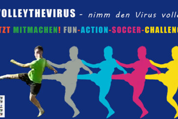 „VolleyTheVirus“ – Video-Soccer-Challenge für kreative Ballkünstler