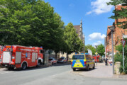 Rinteln: Feuerwehreinsatz in der Seetorstraße / Druckmaschine fängt Feuer