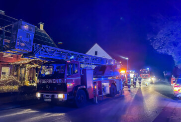Möllenbeck: Feuerwehreinsatz in Lemgoer Straße