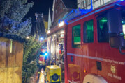 Rinteln: Feuerwehreinsatz in der Fußgängerzone