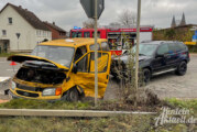 Zwei Verletzte bei Verkehrsunfall in Möllenbeck
