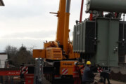 Rinteln: 31,5-Tonnen-Trafo in Umspannwerk in der Nordstadt eingebaut