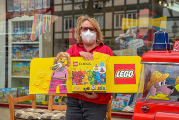Modelle zum Thema „Mai“ gesucht: Lego-Bauwettbewerb in der Spielzeuginsel Rinteln