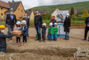Schaumburg: Grundsteinlegung an Kita-Baustelle