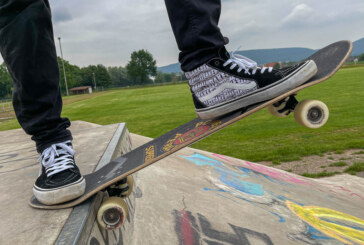 Besichtigung von Skate-Park und Bike-Park: Jugendliche befürworten Erweiterungen