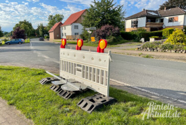 Straßenbauarbeiten in Ortsdurchfahrt Großenwieden starten